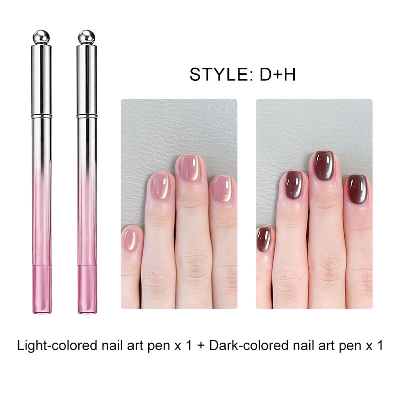 💅All-in-One Cat Eye Nail Gel Pen