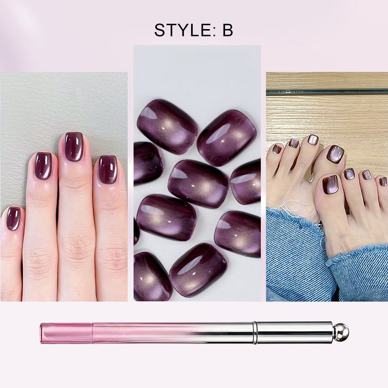 💅All-in-One Cat Eye Nail Gel Pen