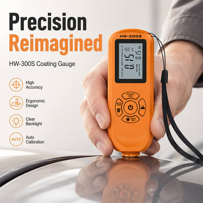 Digital Coating Thickness Gauge – Precision Paint Depth Tester