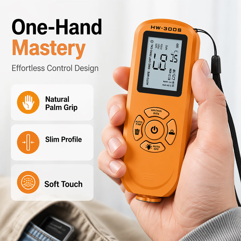 Digital Coating Thickness Gauge – Precision Paint Depth Tester