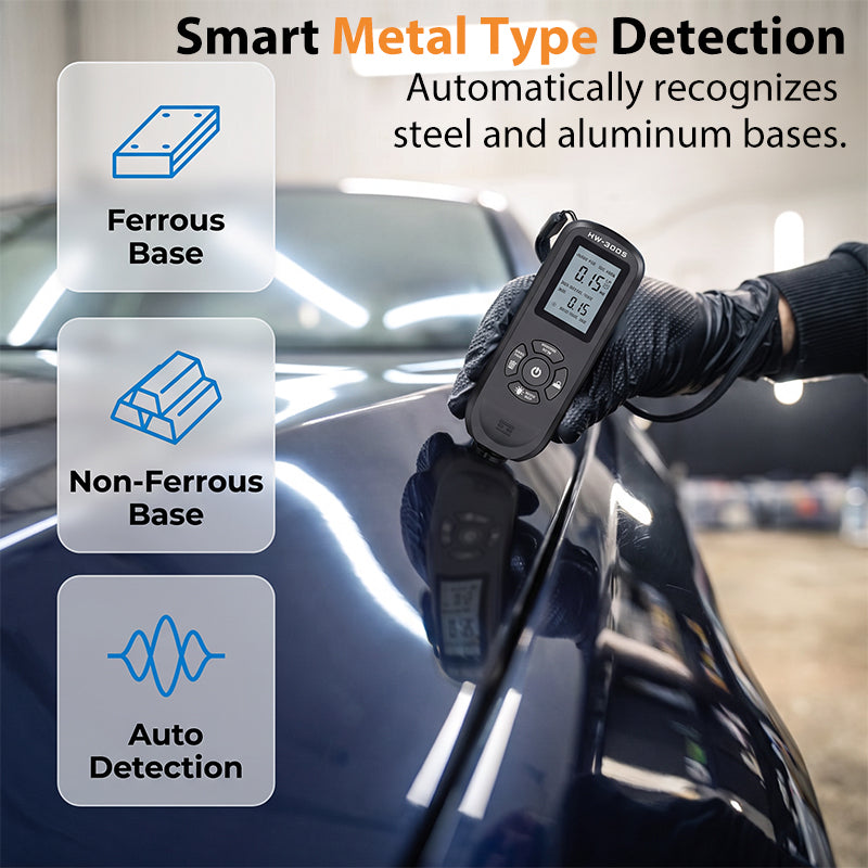 Digital Coating Thickness Gauge – Precision Paint Depth Tester