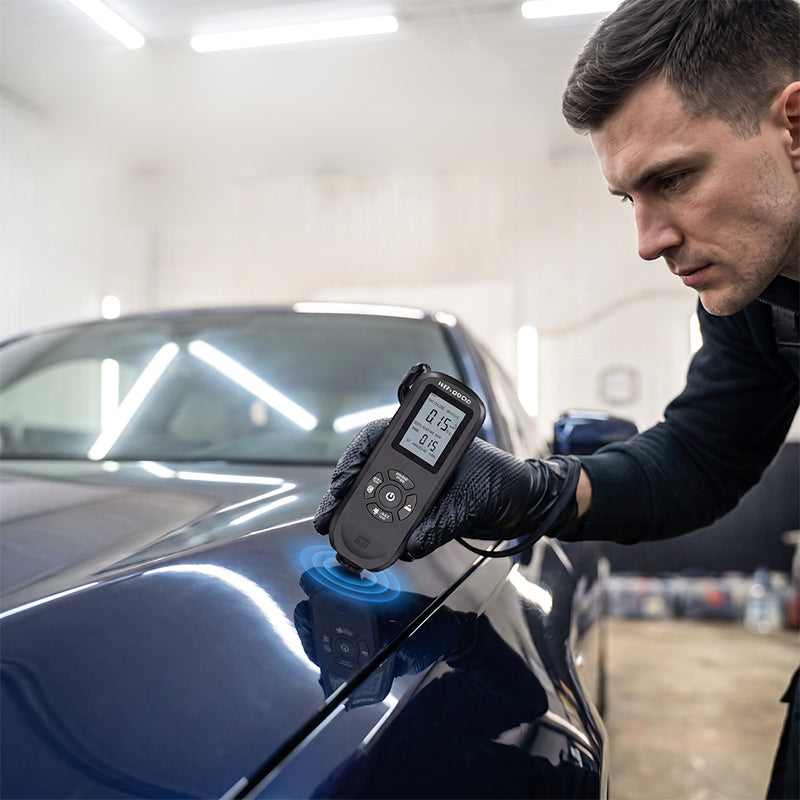 Digital Coating Thickness Gauge – Precision Paint Depth Tester