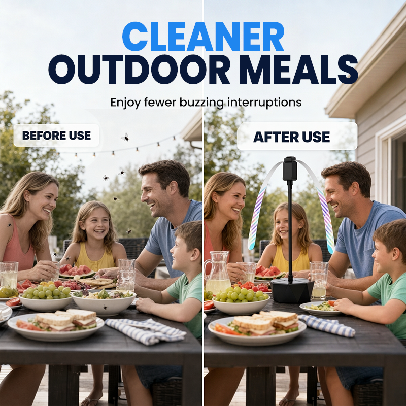 USB Fly Repellent Fan – Compact & Chemical-Free Outdoor Protection