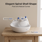 Santorini-Inspired Ceramic Key Bowl – Functional & Decorative Entryway Organizer