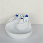 Santorini-Inspired Ceramic Key Bowl – Functional & Decorative Entryway Organizer
