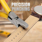 Precision Leather Hole Punch Plier | Ergonomic Non-Slip Grip for Watch Straps & Belts