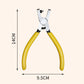 Precision Leather Hole Punch Plier | Ergonomic Non-Slip Grip for Watch Straps & Belts