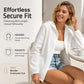 Lightweight Zip-Up Hoodie – Breathable & Wrinkle-Resistant Fit