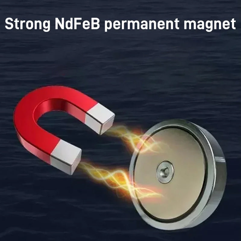 Heavy-Duty Salvage Magnet – Anti-Corrosion & Easy Retrieval Design