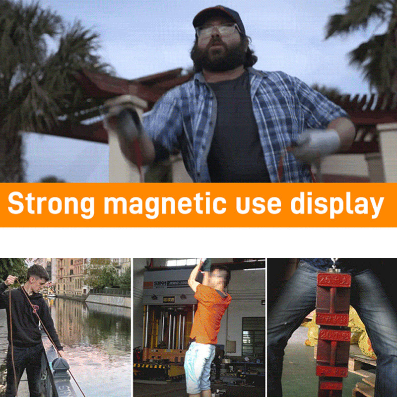 Heavy-Duty Salvage Magnet – Anti-Corrosion & Easy Retrieval Design