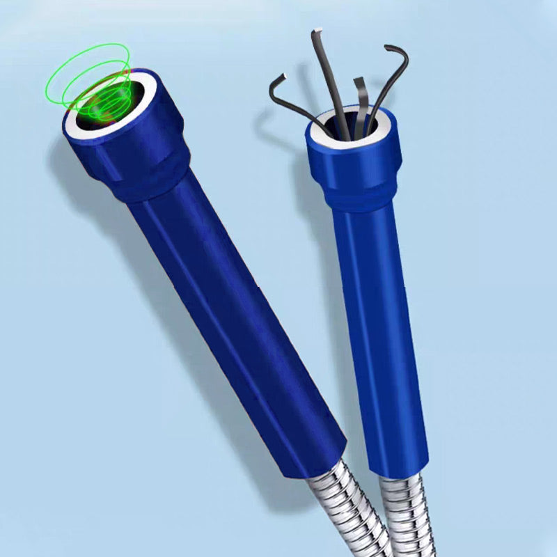 Multi-functional Pipe Clearing Tool with LED Light
