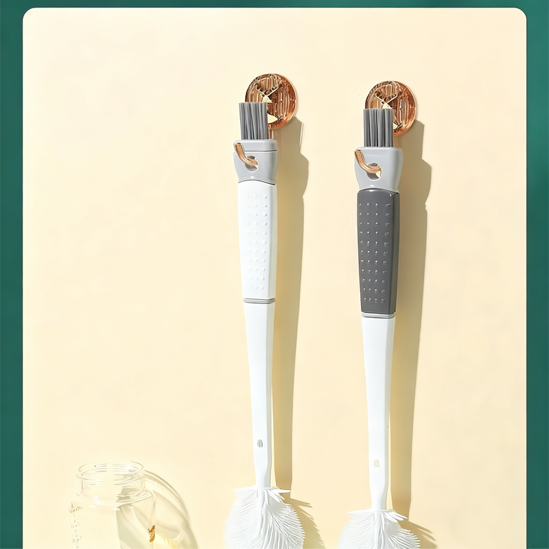 Detachable Long-Handle Silicone Cleaning Brush