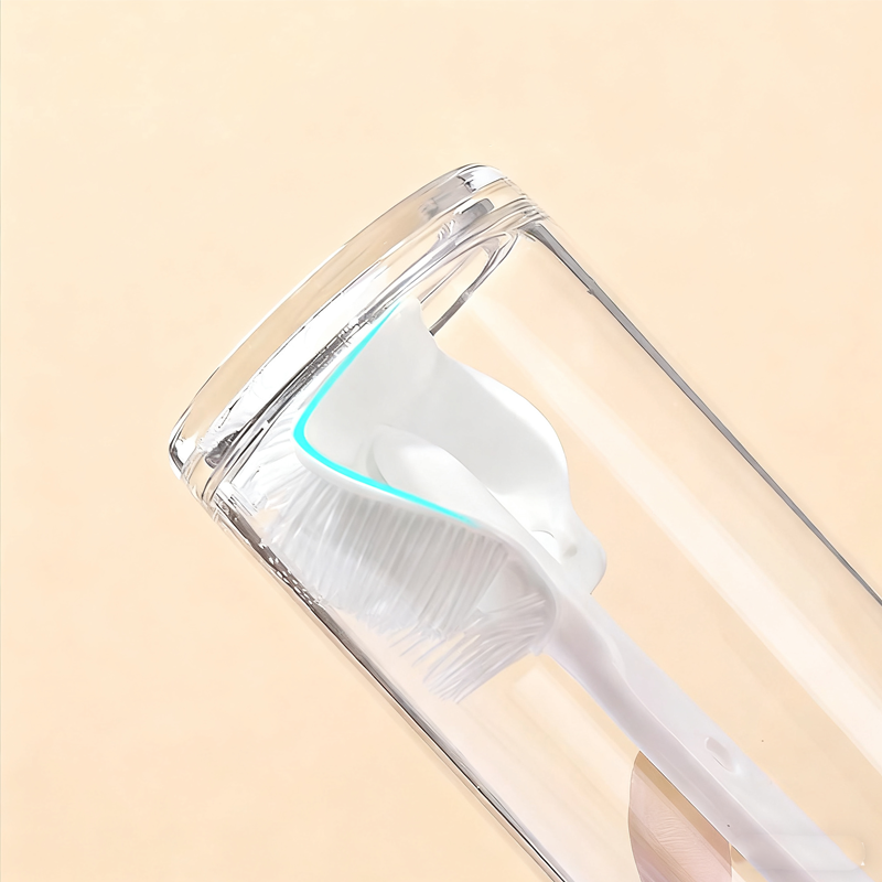 Detachable Long-Handle Silicone Cleaning Brush
