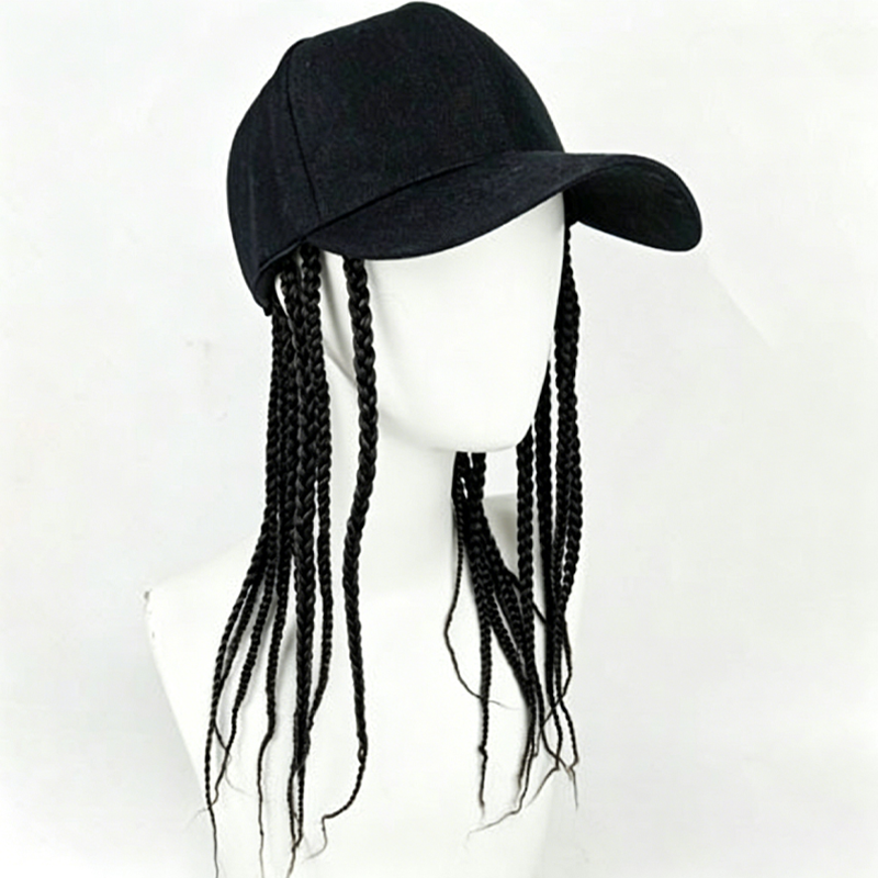 Braid Baseball Cap – 2-in-1 Style & Adjustable Fit