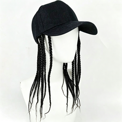 Braid Baseball Cap – 2-in-1 Style & Adjustable Fit