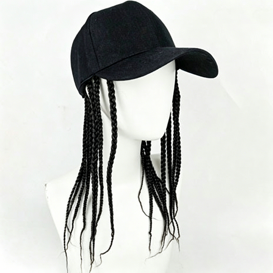 Braid Baseball Cap – 2-in-1 Style & Adjustable Fit