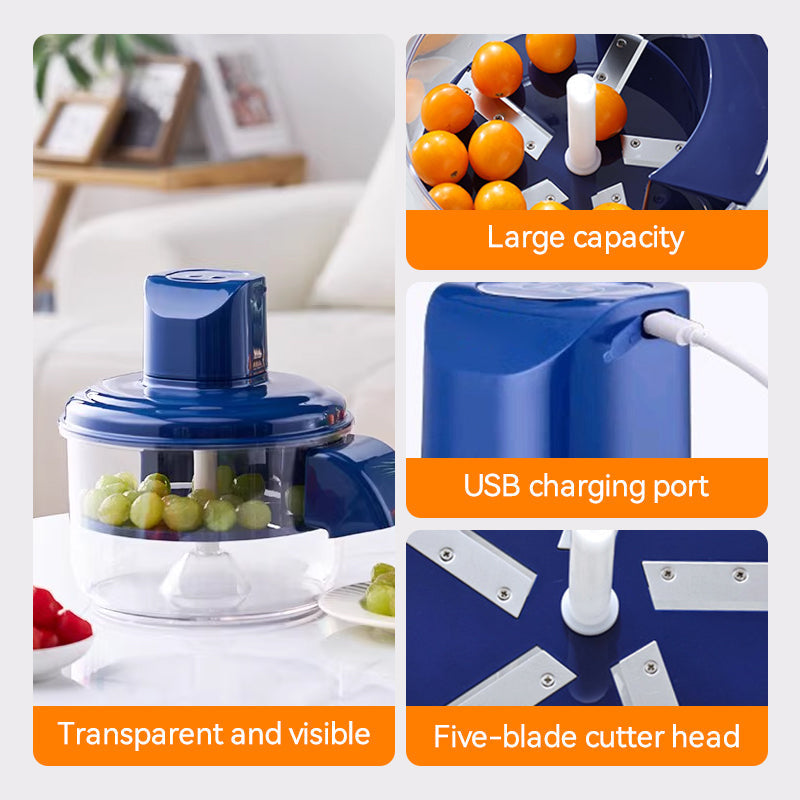 🎄✨50% OFF! 🍇🧄 Transparent electric fruit and vegetable peeler – Fast, easy, and efficient. Perfect for everyday kitchen tasks!