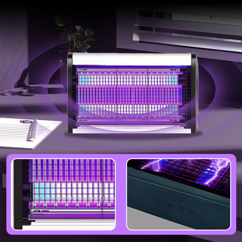 Dual-Sided UV Mosquito Trap – Chemical-Free & Wall-Mountable Design