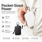 Charge On the Go Instantly! No-Cable 2000mAh Keychain Power Bank