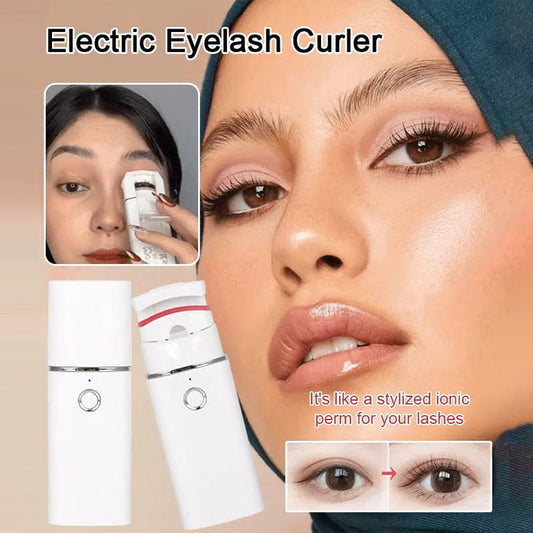 Heated Eyelash Curler – Rechargeable & Ergonomic Design