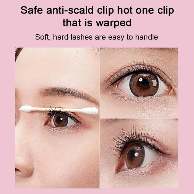 Heated Eyelash Curler – Rechargeable & Ergonomic Design