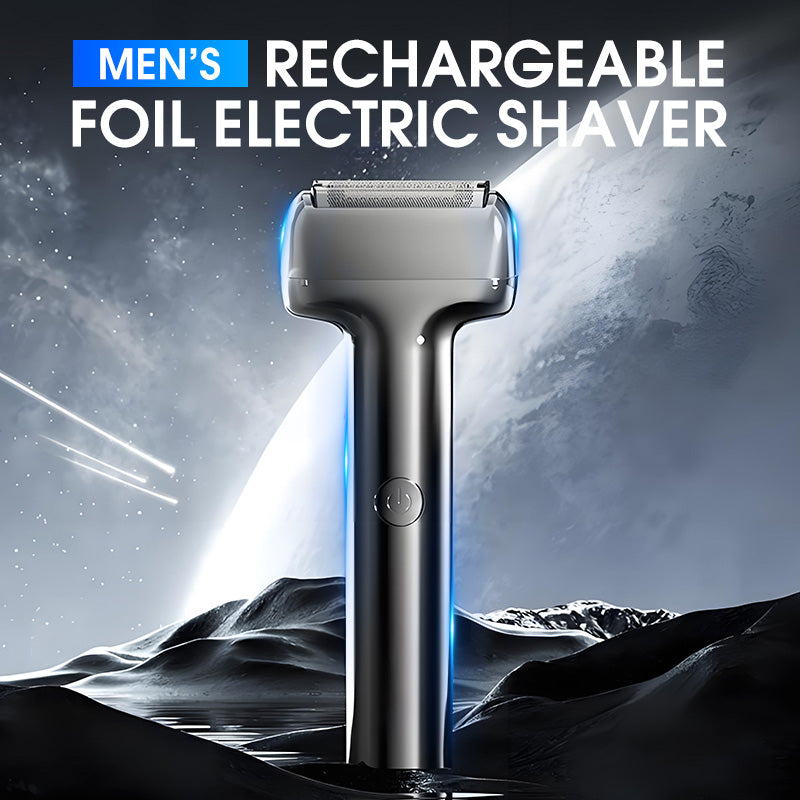 3-Head Foil Electric Shaver – Quiet & Skin-Friendly Design