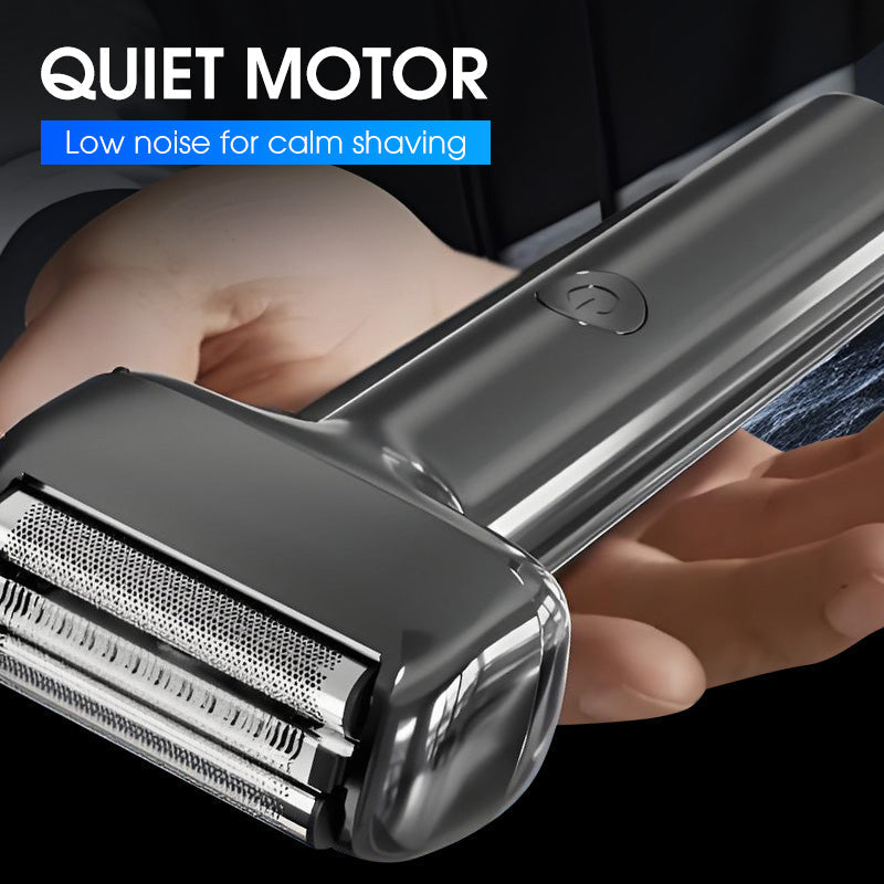 3-Head Foil Electric Shaver – Quiet & Skin-Friendly Design