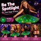 LED Light-Up Tutu Skirt – Triple Mesh & Shimmering Sequins