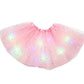 LED Light-Up Tutu Skirt – Triple Mesh & Shimmering Sequins