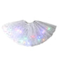 LED Light-Up Tutu Skirt – Triple Mesh & Shimmering Sequins