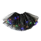 LED Light-Up Tutu Skirt – Triple Mesh & Shimmering Sequins