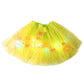 LED Light-Up Tutu Skirt – Triple Mesh & Shimmering Sequins