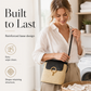 Hand-Woven Straw Bucket Bag | 3-Way Crossbody Shoulder Handbag Gold Hardware