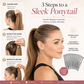 Tame Flyaways Invisible Hair Finishing Comb | Secure No-Pull Hold for Ponytails
