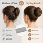 Tame Flyaways Invisible Hair Finishing Comb | Secure No-Pull Hold for Ponytails