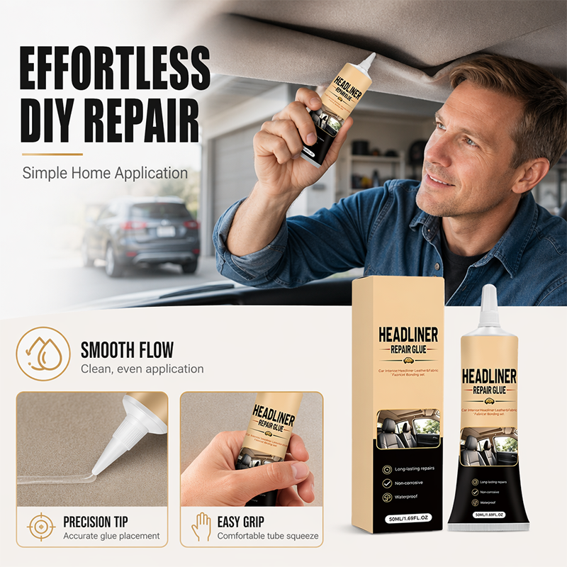 Headliner Repair Adhesive – High-Strength & Weather-Resistant Formula