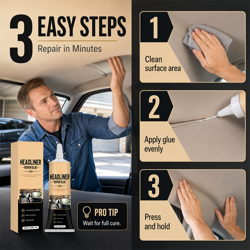 Headliner Repair Adhesive – High-Strength & Weather-Resistant Formula
