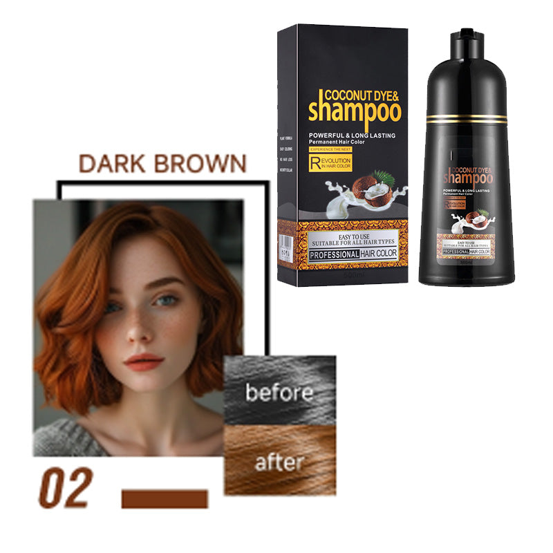 Coconut Color Shampoo – Wash-In, No Salon Needed