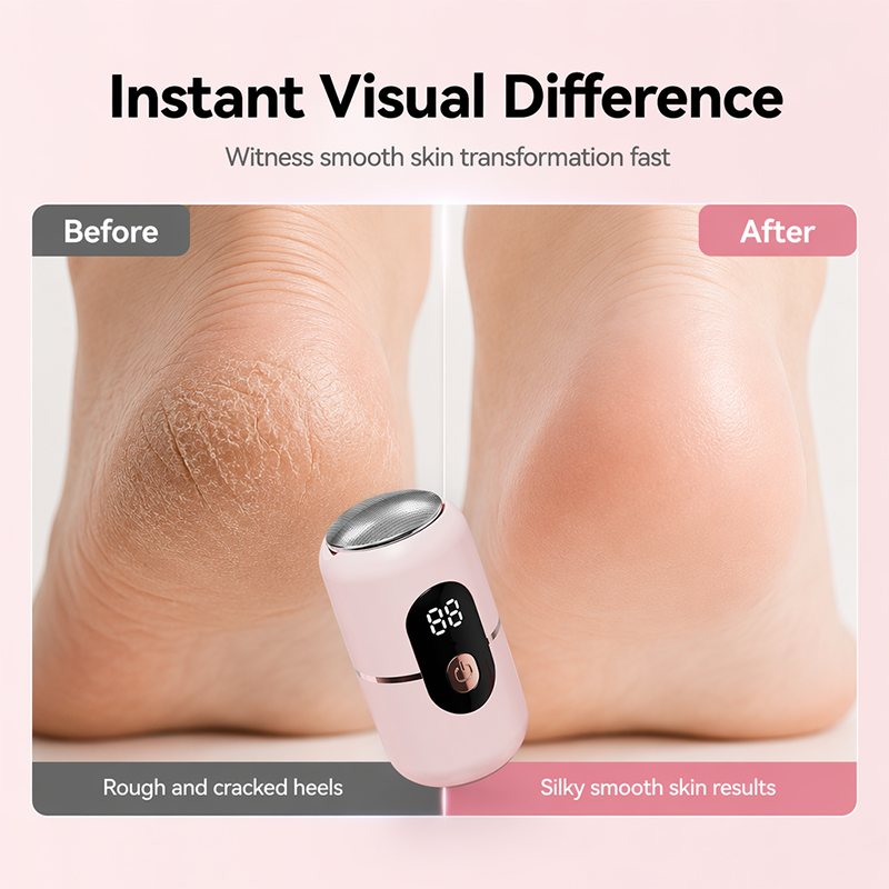 Professional Electric Callus Remover – 20K RPM & Safety Sensor Design