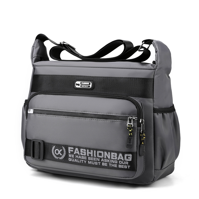 Urban Utility Messenger Bag – Water-Resistant & Multi-Compartment Design