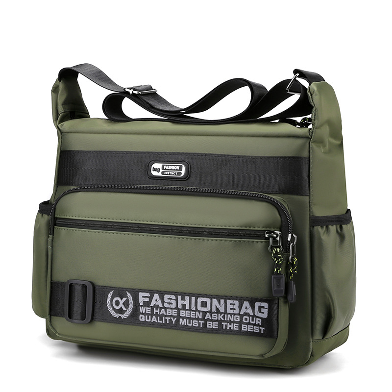 Urban Utility Messenger Bag – Water-Resistant & Multi-Compartment Design