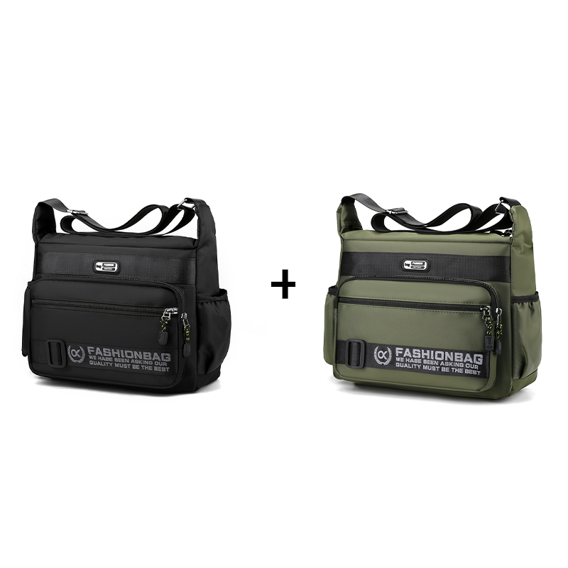 Urban Utility Messenger Bag – Water-Resistant & Multi-Compartment Design