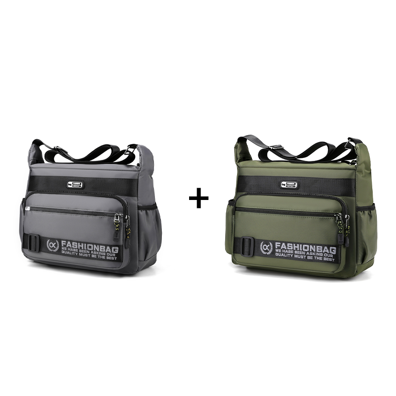 Urban Utility Messenger Bag – Water-Resistant & Multi-Compartment Design