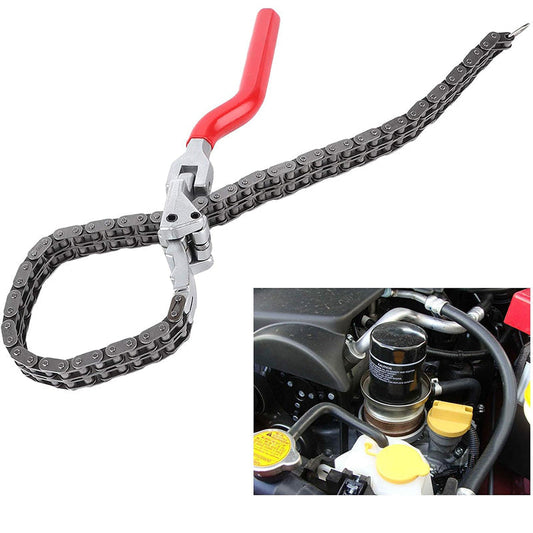 Remove Stuck Oil Filters Instantly! Heavy-Duty Chain Oil Filter Wrench