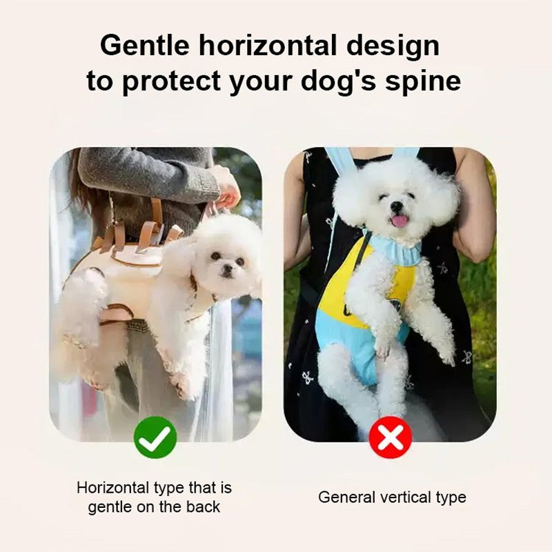 Carry Small Pets Instantly! Breathable Pet Carrier Sling