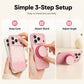 🎉 2026 Sale — Over 42300 Sold! ⏳Magnetic Gradient Phone Case with Built-In Kickstand｜Shockproof Full Coverage Acrylic Cover ✨
