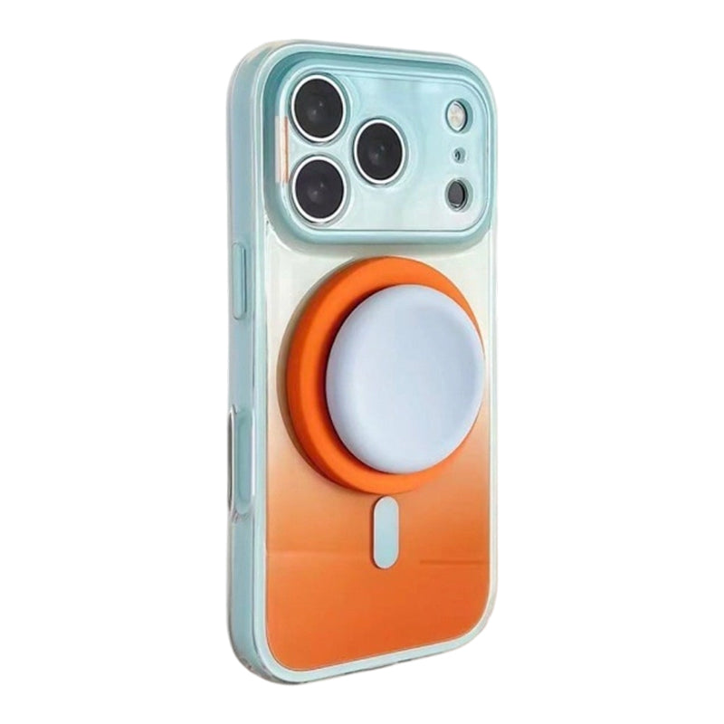🎉 2026 Sale — Over 42300 Sold! ⏳Magnetic Gradient Phone Case with Built-In Kickstand｜Shockproof Full Coverage Acrylic Cover ✨