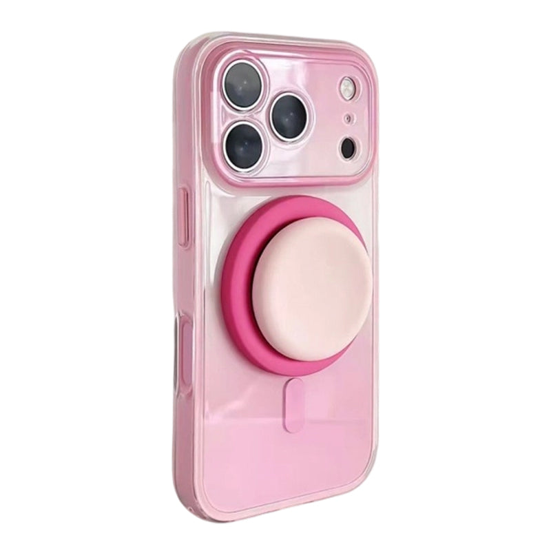 🎉 2026 Sale — Over 42300 Sold! ⏳Magnetic Gradient Phone Case with Built-In Kickstand｜Shockproof Full Coverage Acrylic Cover ✨