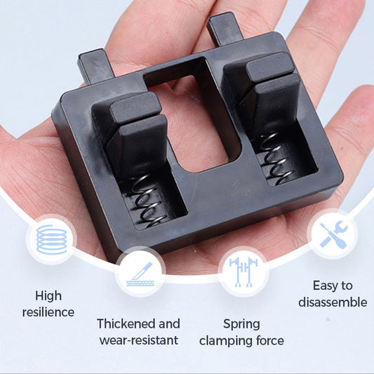 Spring-Loaded Soldering Clamp – Anti-Slip & Dual Grip Design