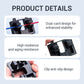 Spring-Loaded Soldering Clamp – Anti-Slip & Dual Grip Design